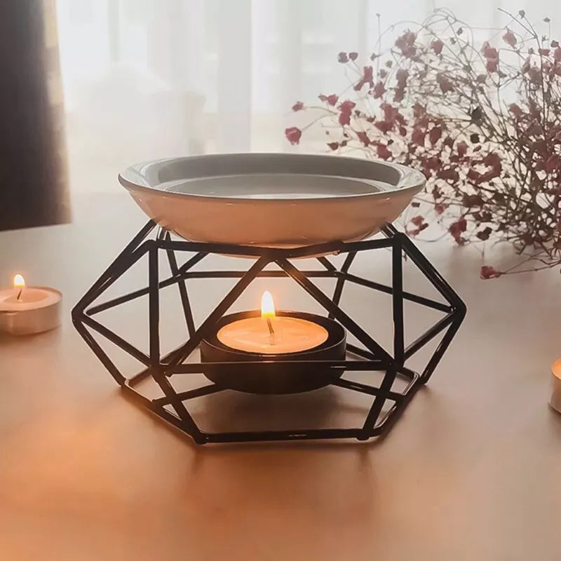 Metal Candle Wax Melt Warmer