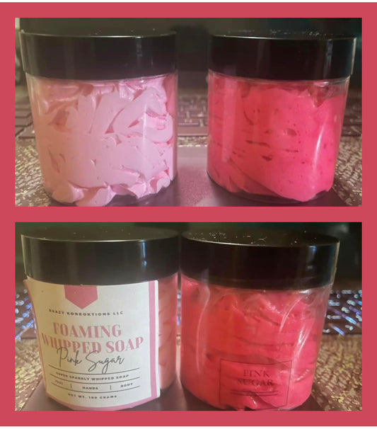 Pink Sugar Whipped Soap